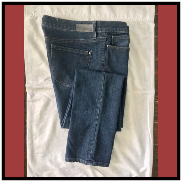 DKNY jeans indigo stretch sz 6 straight - Picture 1 of 5